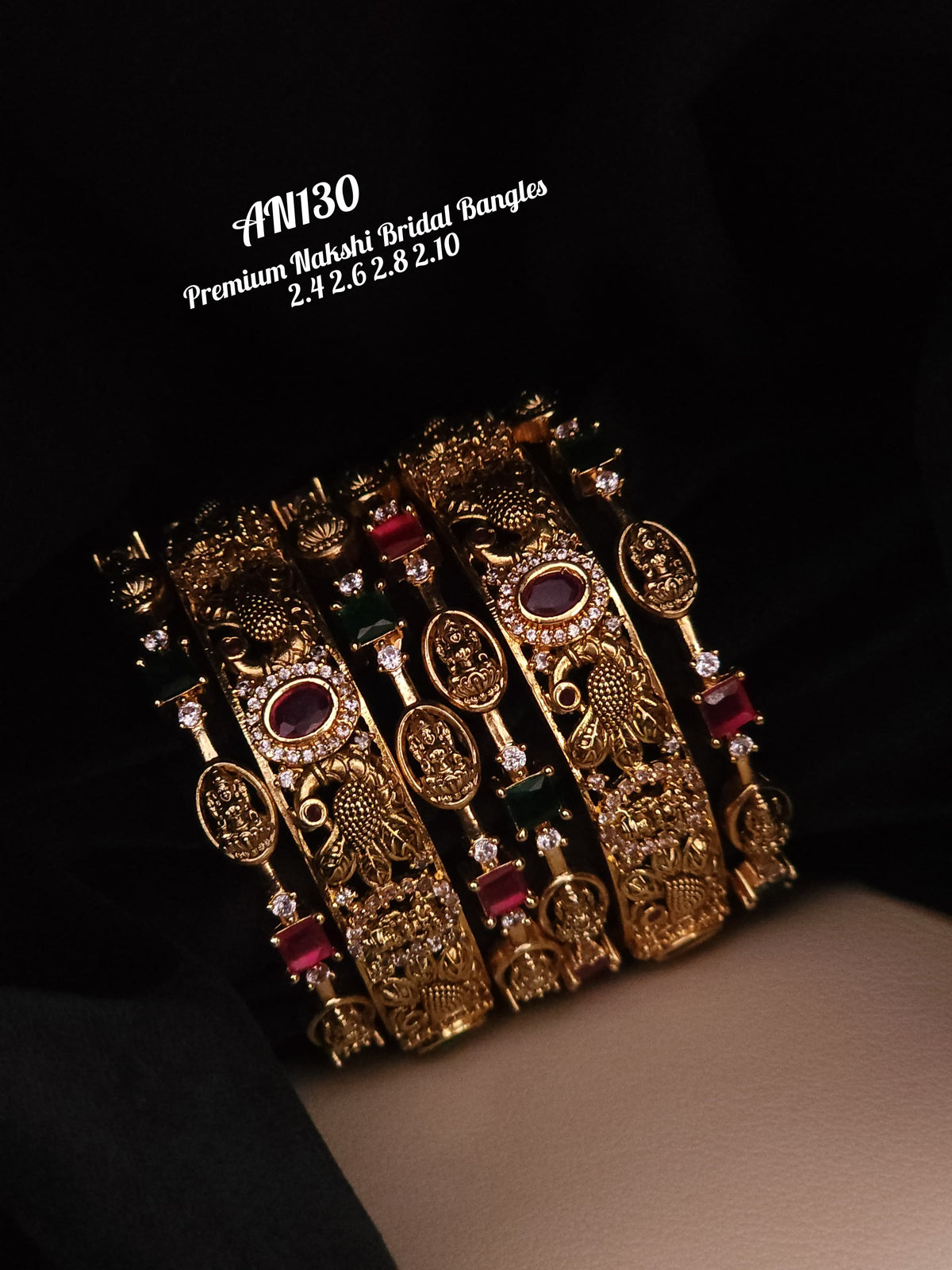 Premium Nakshi Bridal Bangles