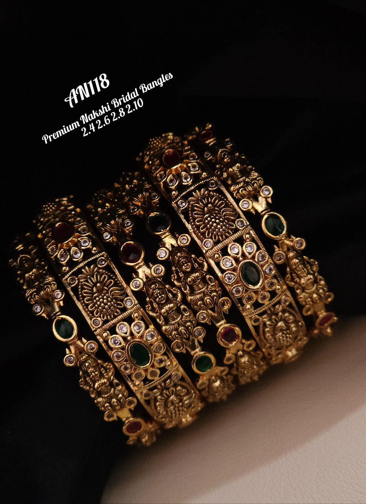 Premium Nakshi Bridal Bangles