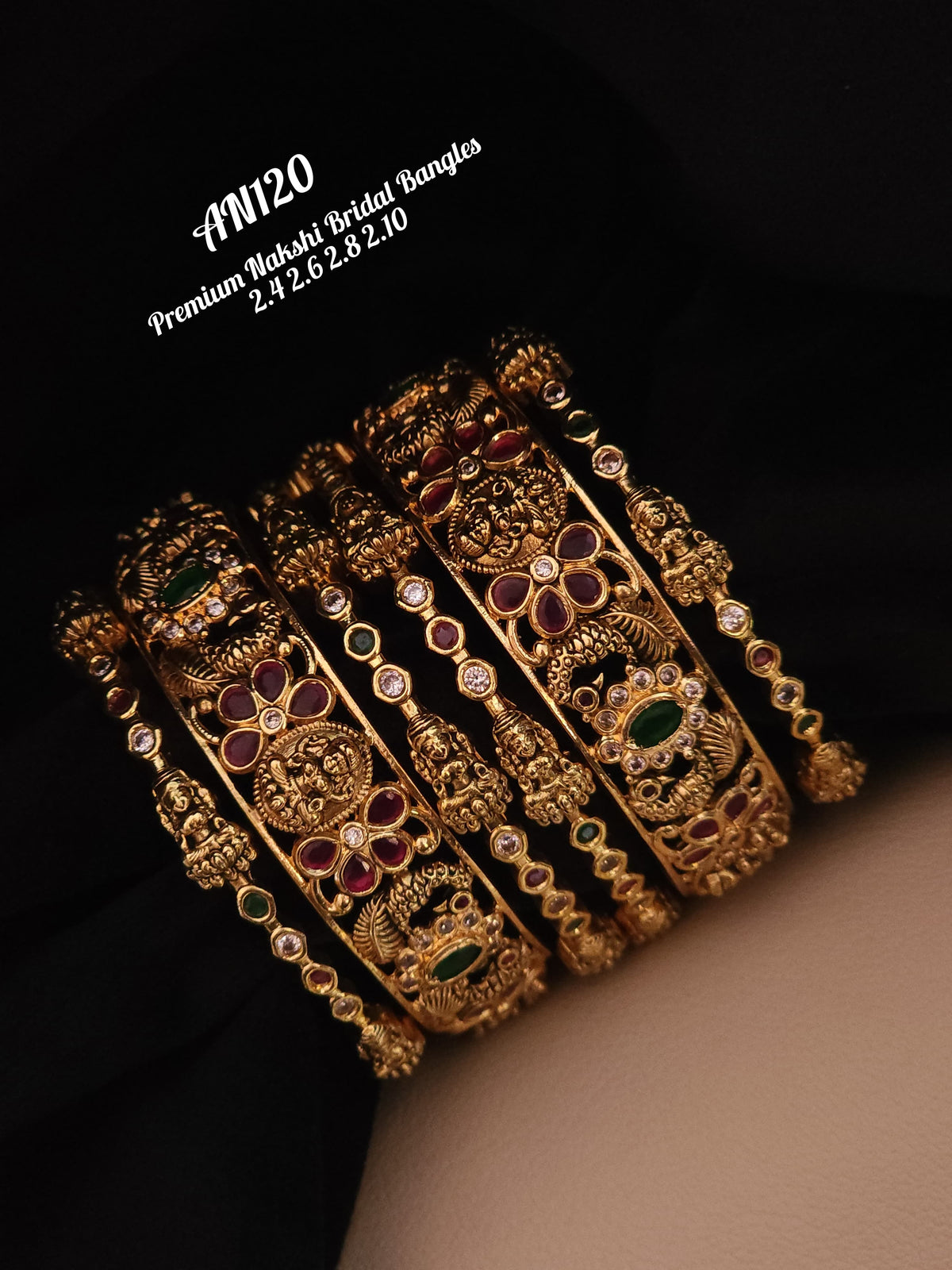 Premium Nakshi Bridal Bangles