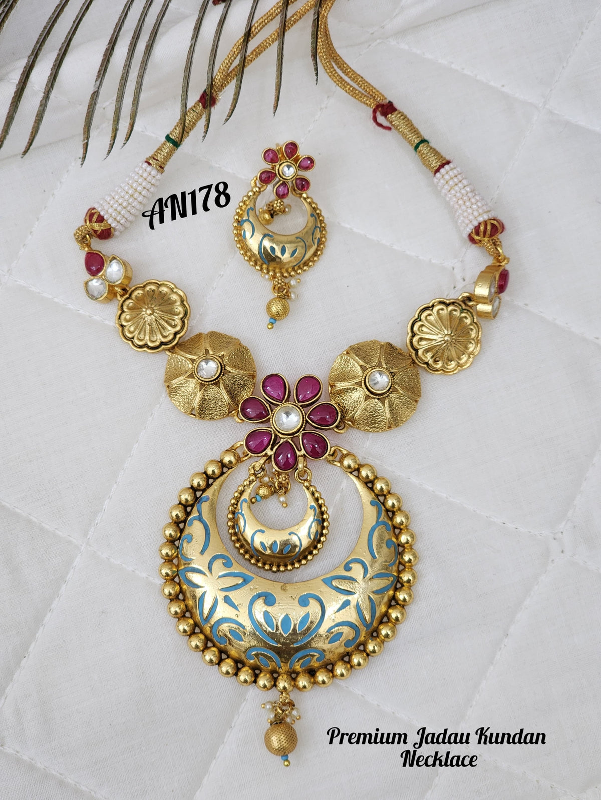 Premium Jadau Kundan Necklace