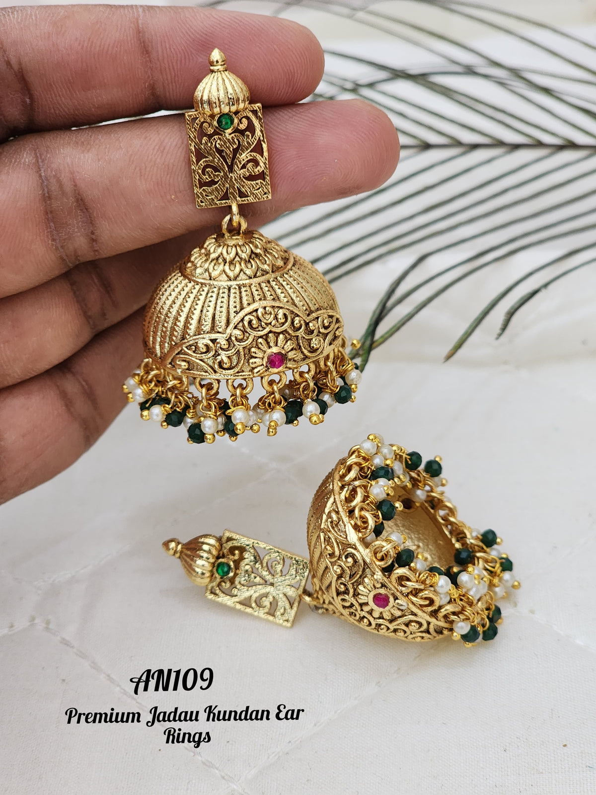 Premium Jadau Kundan Ear Rings