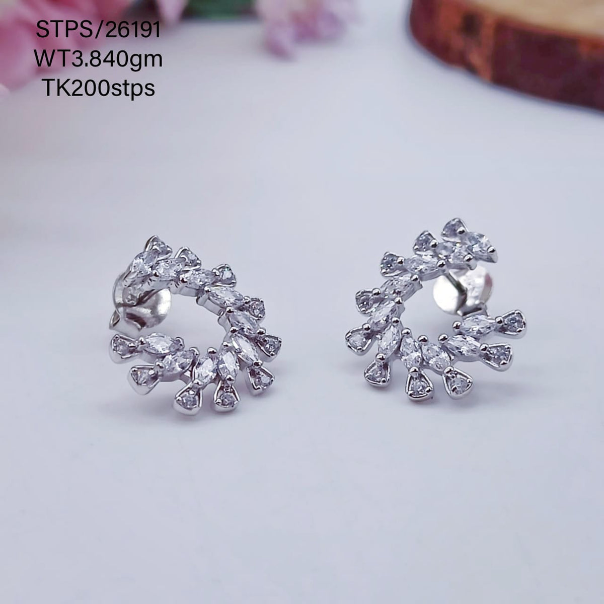 BEAUTIFUL DESIGN  SILVER EARRINGS