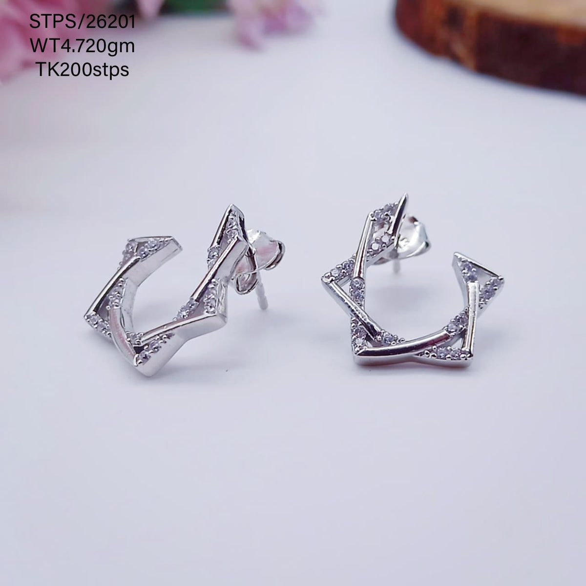 STYLISH SILVER EARRINGS